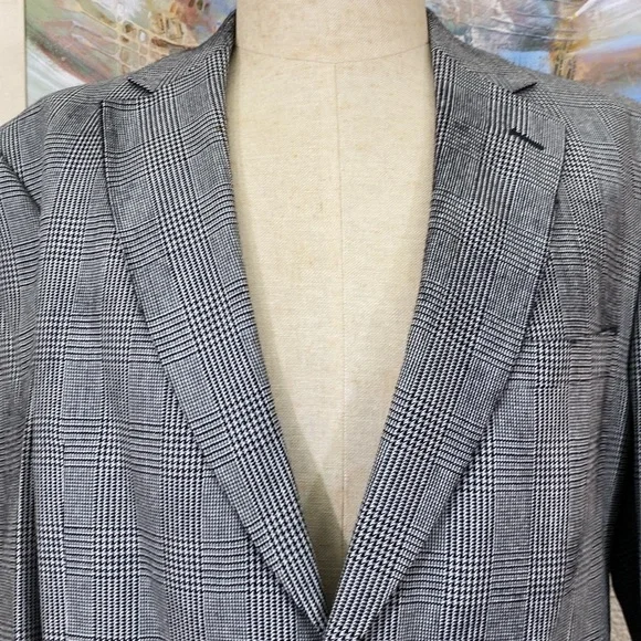 Jos. A BANKS Glens Plaid Mens Suit - Picture 5 of 12